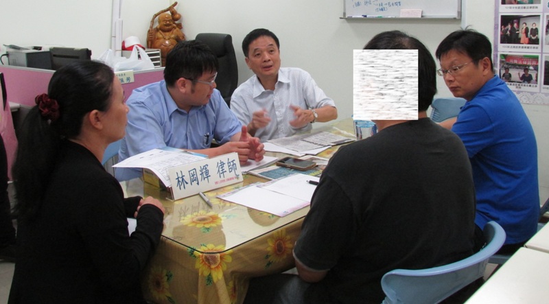 扶助阿曼籍漁船罹難船長家屬~雄檢、犯保高雄分會傳愛送暖